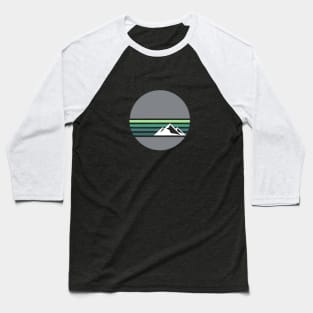 Striped Mountains Baseball T-Shirt